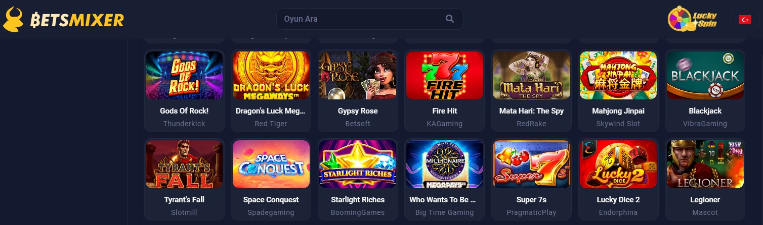 Betsmixer Canlı Destek